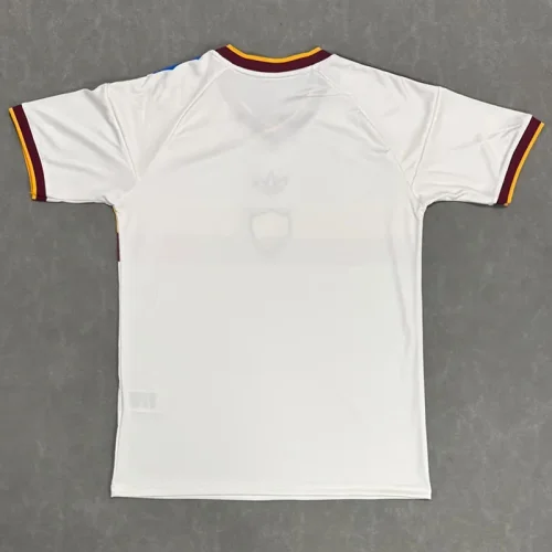 26-27 Roma White Special Edition Fans Soccer Jersey