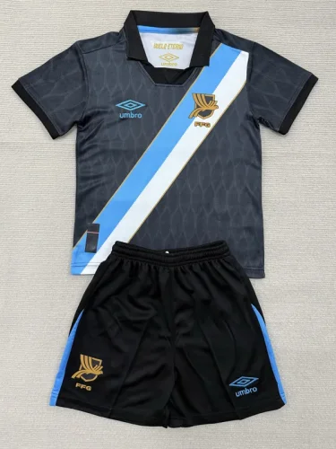 26-27 Guatemala Away Kids Soccer Jersey