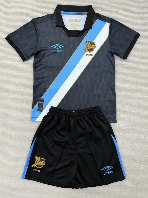 26-27 Guatemala Away Kids Soccer Jersey