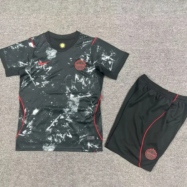 26-27 Canada Away Kids Soccer Jersey