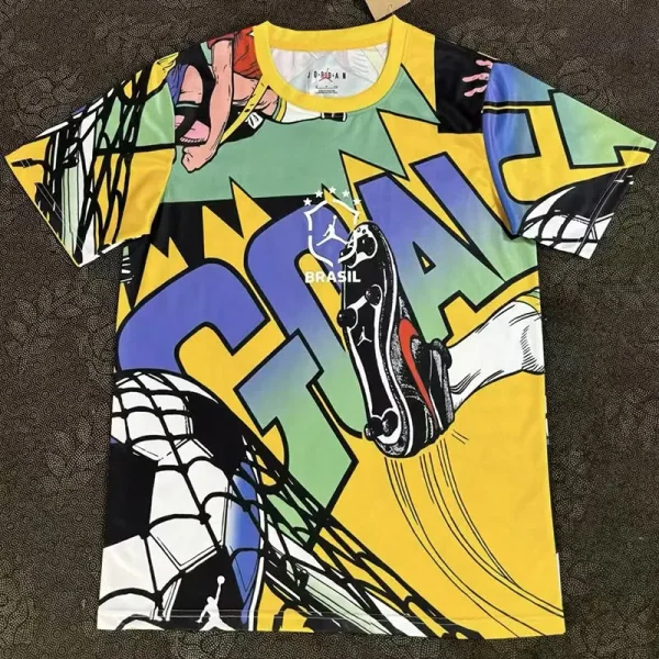 26-27 Brazil Special Edition Training shirts (漫画版)