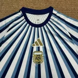 26-27 Argentina Blue White Fans Training shirts