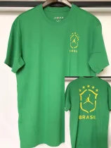 26-27 Brazil Green High Quality Casual T-Shirt