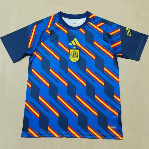 26-27 Spain Blue Training shirts
