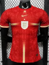 26-27 England Red Special Edition Player Version Training shirts