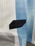 2018 Argentina Home Retro Player Version Soccer Jersey 球员版