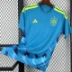 2026-27 Spain Blue Goalkeeper Fans Soccer Jersey