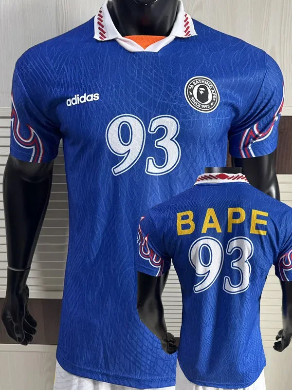 2026 Bathing APE #93 Blue Special Edition Player Version Training shirts