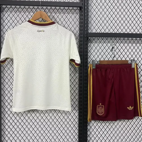 26-27 Spain Away Kids Soccer Jersey