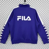 1999-2000 Fiorentina Purple Jacket #单夹克