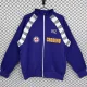 1986-1987 Fiorentina Purple Jacket #单夹克