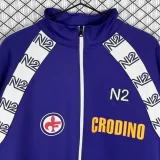 1986-1987 Fiorentina Purple Jacket #单夹克