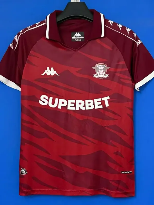 25-26 Rapid Bucuresti Home Fans Soccer Jersey