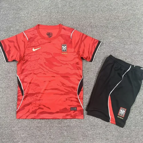 26-27 Korea Home Kids Soccer Jersey