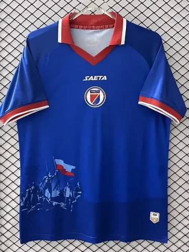 26-27 Haiti Home Fans Soccer Jersey