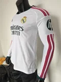 26-27 RMA Home Long Sleeve Player Version Soccer Jersey (长袖球员)