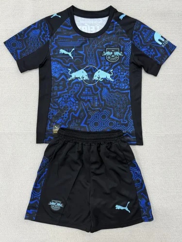 25-26 RB Leipzig Glow Darkl Edition Kids Soccer Jersey