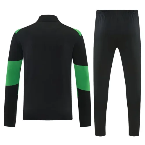 2026 JOM Black Half Pull Tracksuit #816(半拉链)