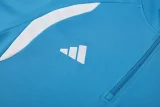 2026 AD Lake blue Half Pull Tracksuit #814(半拉链)