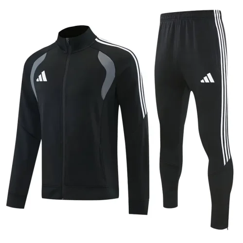 2026 AD Black Jacket Tracksuit #2321