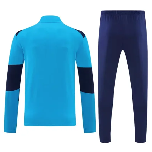 2026 JOM Lake blue Half Pull Tracksuit #816(半拉链)
