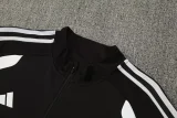 2026 AD Black Half Pull Tracksuit #814(半拉链)