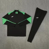 2026 JOM Black Half Pull Tracksuit #816(半拉链)