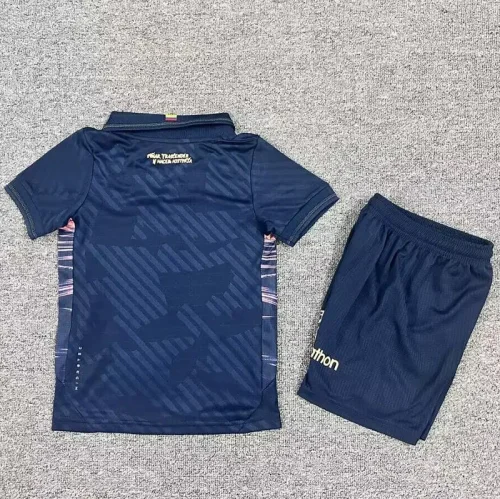 26-27 Ecuador Away Kids Soccer Jersey