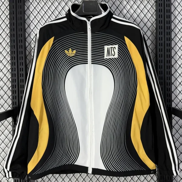 2026 AD Black White Windbreaker