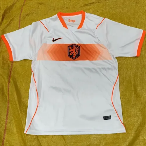 26-27 Netherlands Away Fans Soccer Jersey