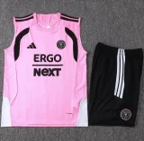 26-27 Inter Miami Pink Tank top and shorts suit #D26020