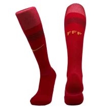 26-27 France Home Red Socks