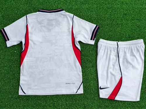 26-27 England Home Kids Player Version Soccer Jersey (球员童装)