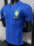 26-27 Brazil Blue Special Edition Player Version Soccer Jersey (JD)