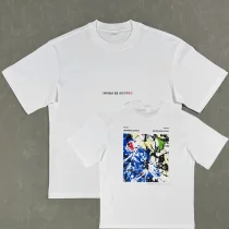 25-26 Man Utd White Casual Edition Training shirts (背后图案)
