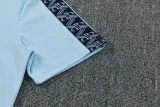 26-27 Man City Light blue Polo Tracksuit (圆领)