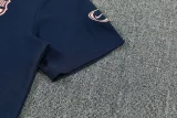 26-27 BAR Royal blue Polo Tracksuit (圆领)