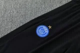 26-27 PSG Black Polo Tracksuit (圆领)