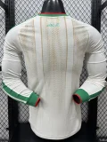 26-27 Algeria Home Long Sleeve Player Version Soccer Jersey (长袖球员)无星