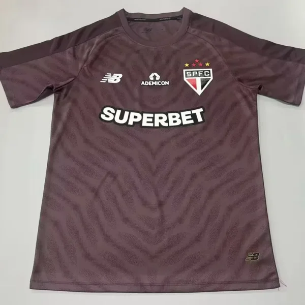 26-27 Sao Paulo Brown Training shirts