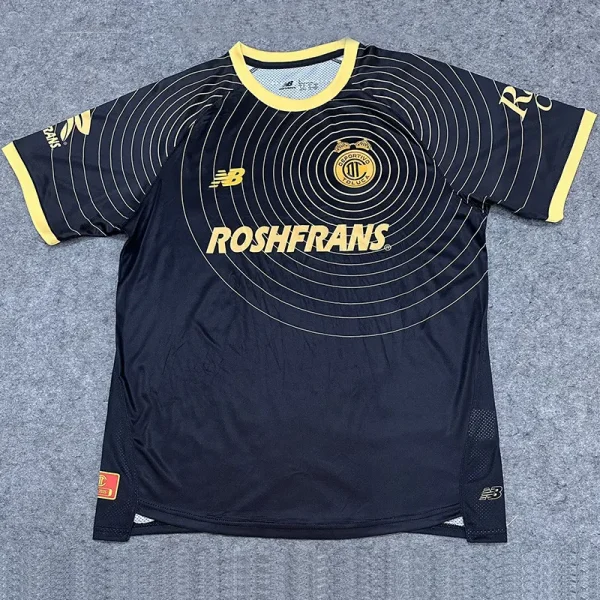 26-27 Toluca Black Fans Soccer Jersey
