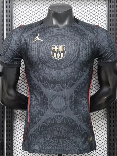 25-26 BAR JD Black Special Edition Player Version Training Shirts (JD标)
