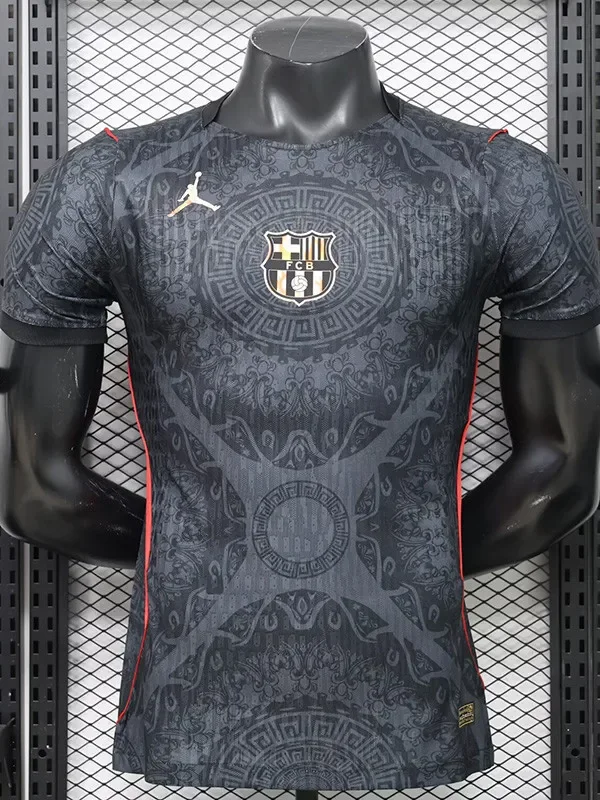 25-26 BAR JD Black Special Edition Player Version Training Shirts (JD标)