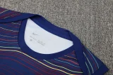 25-26 BAR Fancy blue Tank top and shorts suit