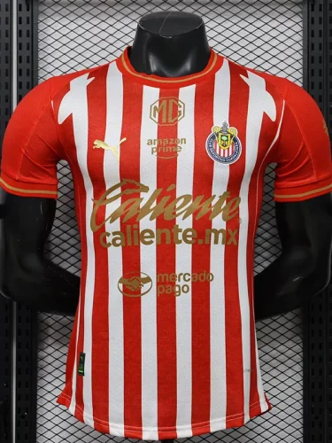 26-27 Chivas Guadalajara Home Player Version Soccer Jersey