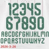 26-27 Algeria Home Long Sleeve Player Version Soccer Jersey (长袖球员)无星
