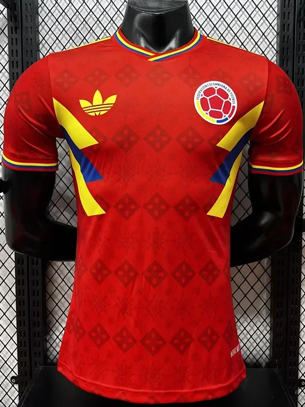 26-27 Colombia Red Special Edition Player Version Training shirts (三叶标)
