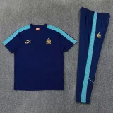 26-27 Marseille Royal blue Polo Tracksuit (圆领)