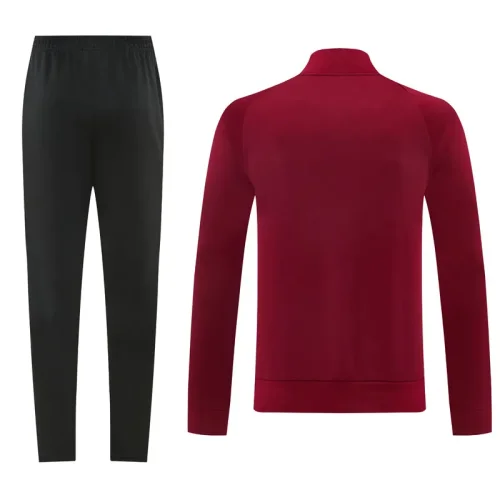 26-27 Roma Brown Red Jacket Tracksuit #01