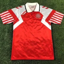 1992 Denmark Home Retro Soccer Jersey 1992 Denmark Home Retro Soccer Jersey